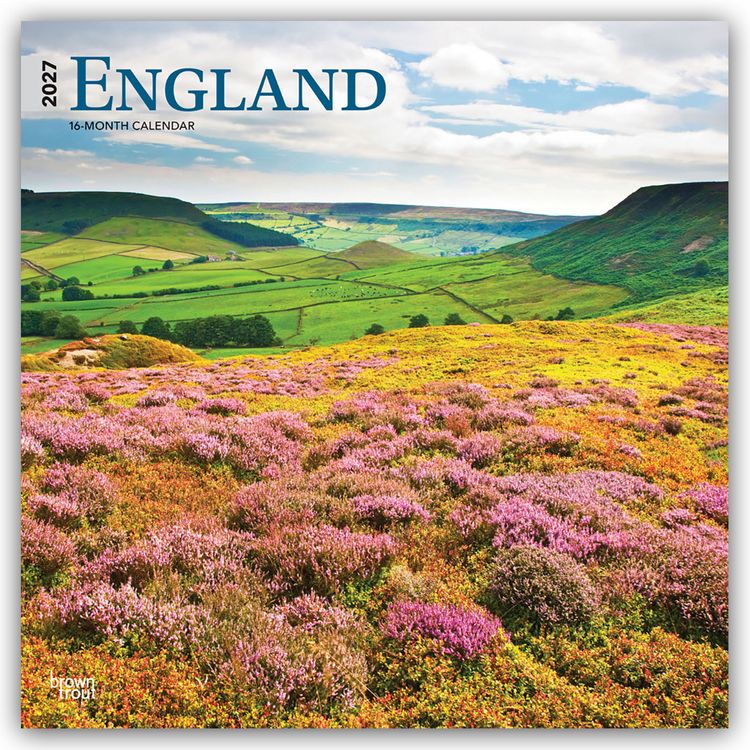 Produktbild: England 2027 &ndash; 16-Monatskalender