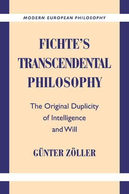Produktbild: Fichte's Transcendental Philosophy