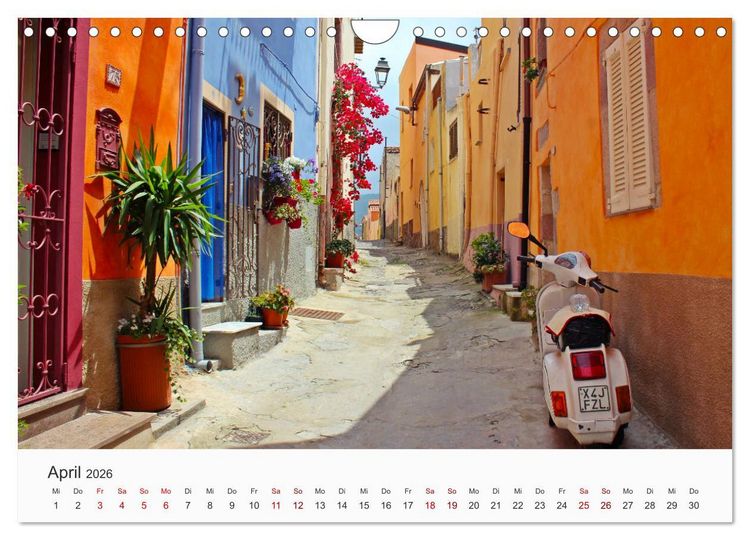 Produktbild: Italien - S&uuml;deuropa (Wandkalender 2026 DIN A4 quer), CALVENDO Monatskalender