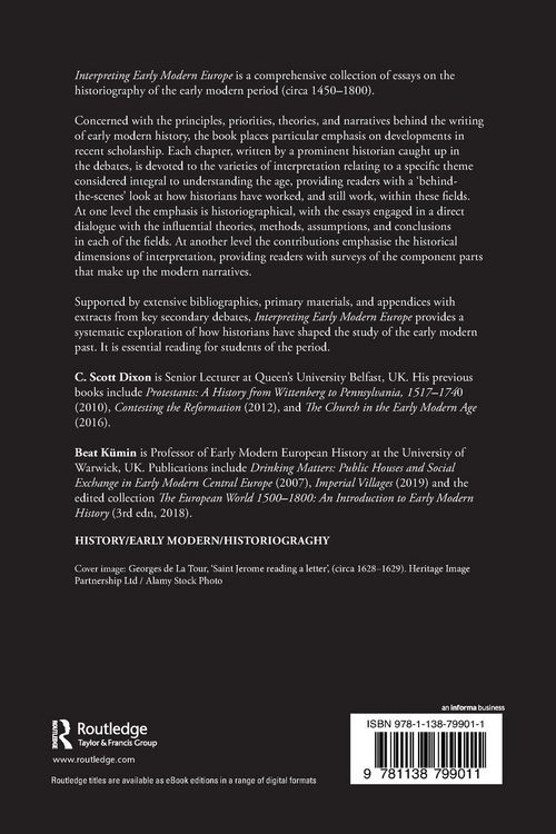 Produktbild: Interpreting Early Modern Europe