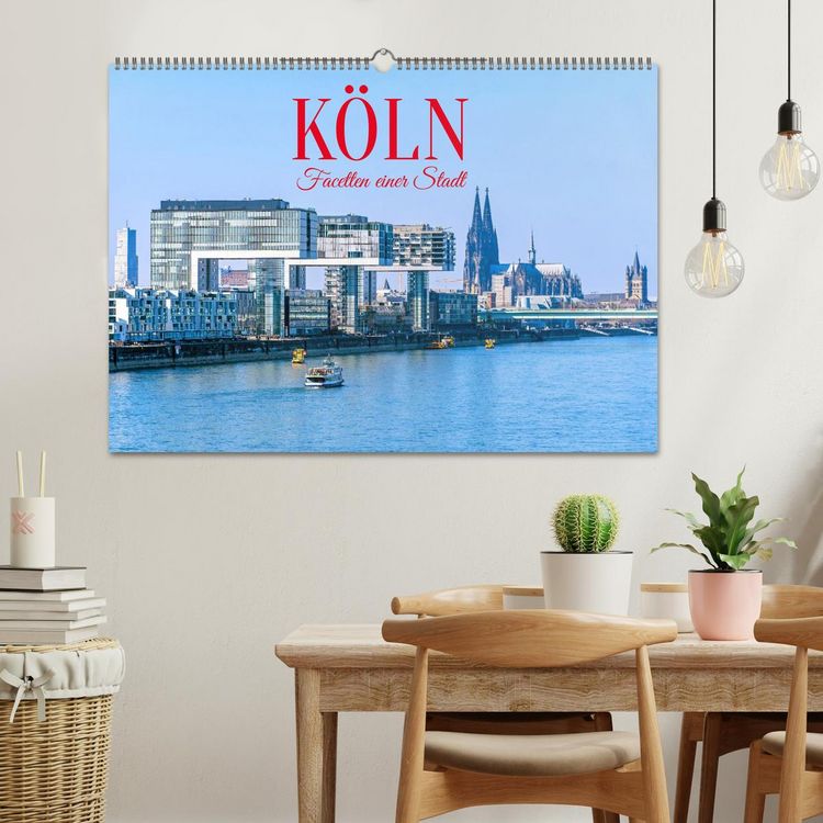 Produktbild: K&ouml;ln - Facetten einer Stadt (Wandkalender 2027 DIN A2 quer), CALVENDO Monatskalender