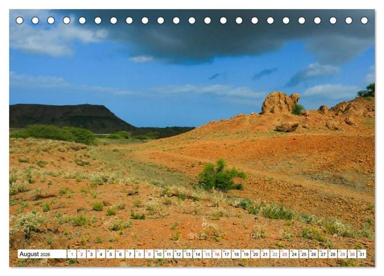 Produktbild: Boa Vista - Kapverden. Die Gem&uuml;tliche (Tischkalender 2026 DIN A5 quer), CALVENDO Monatskalender