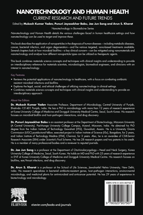 Produktbild: Nanotechnology and Human Health