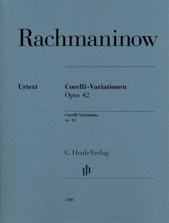 Produktbild: Sergej Rachmaninow - Corelli-Variationen op. 42