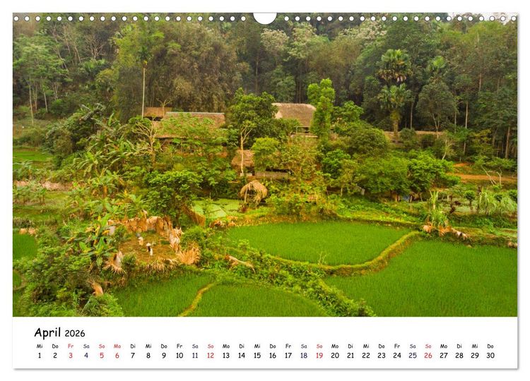 Produktbild: Vietnam aus der Luft (Wandkalender 2026 DIN A3 quer), CALVENDO Monatskalender