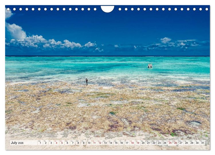 Produktbild: Welcome to Zanzibar (Wall Calendar 2026 DIN A4 landscape), CALVENDO 12 Month Wall Calendar