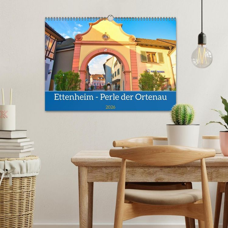 Produktbild: Ettenheim - Perle der Ortenau (Wandkalender 2026 DIN A3 quer), CALVENDO Monatskalender