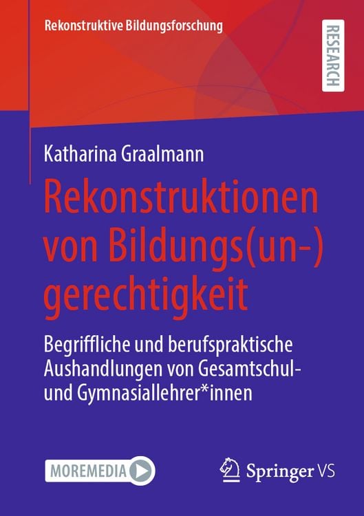 Produktbild: Rekonstruktionen von Bildungs(un-)gerechtigkeit