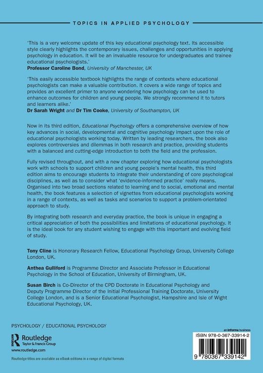 Produktbild: Educational Psychology