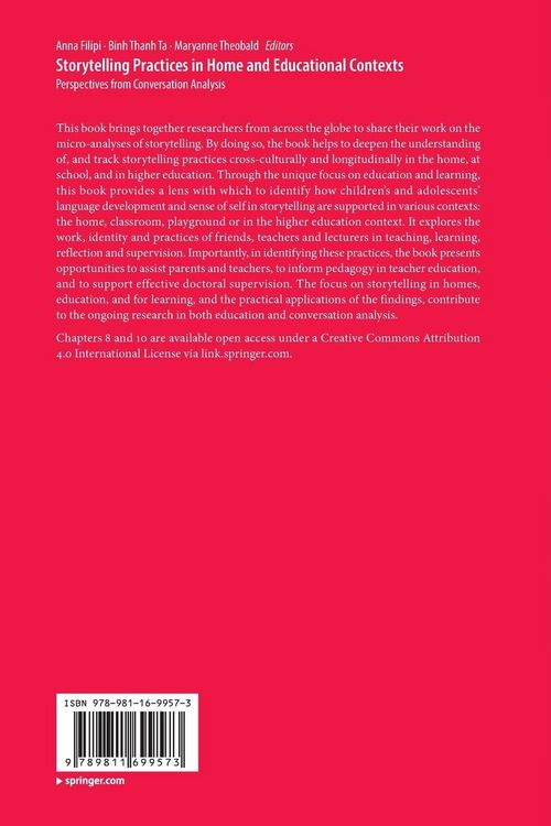 Produktbild: Storytelling Practices in Home and Educational Contexts