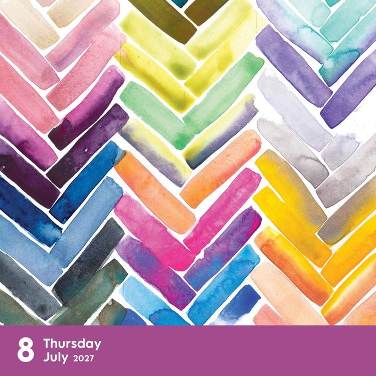 Produktbild: A Year of Reverse Coloring Page-A-Day(r) Calendar 2027