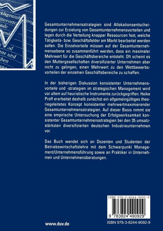 Produktbild: Konsistente Gesamtunternehmensstrategien