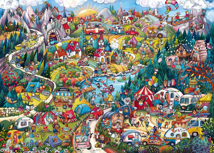 Produktbild: Go Camping! Puzzle