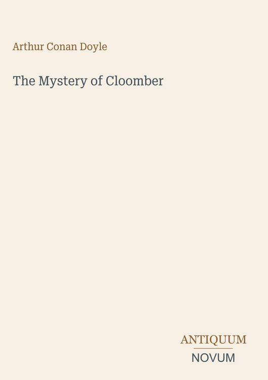 Produktbild: The Mystery of Cloomber