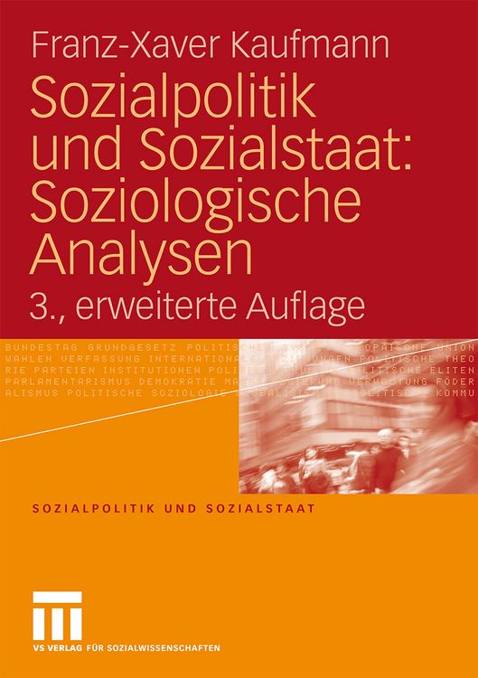 Produktbild: Sozialpolitik und Sozialstaat: Soziologische Analysen