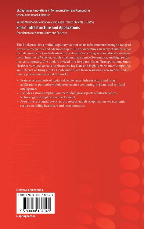 Produktbild: Smart Infrastructure and Applications