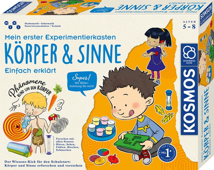 Produktbild: Mein erster Experimentierkasten K&ouml;rper & Sinne