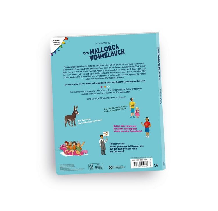 Produktbild: Das Mallorca Wimmelbuch