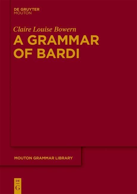 Produktbild: A Grammar of Bardi