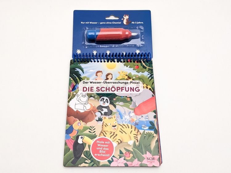 Produktbild: Der Wasser-&Uuml;berraschungs-Pinsel - Die Sch&ouml;pfung