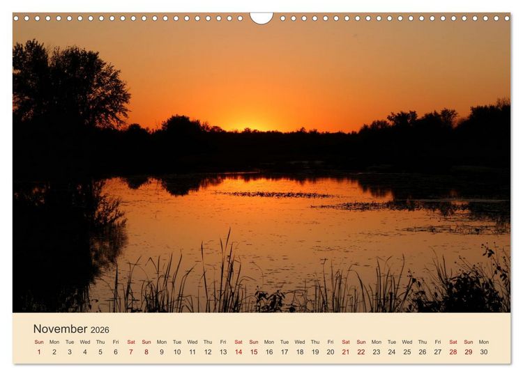 Produktbild: World sunsets (Wall Calendar 2026 DIN A3 landscape), CALVENDO 12 Month Wall Calendar