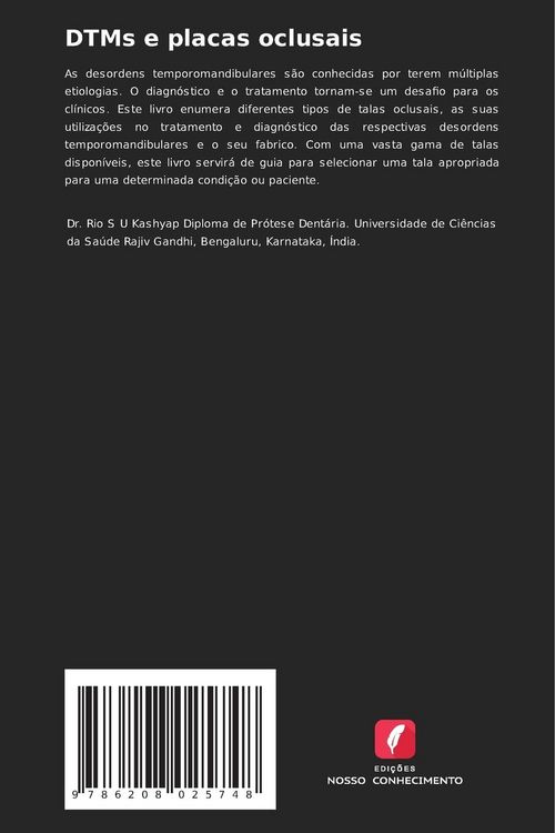 Produktbild: DTMs e placas oclusais