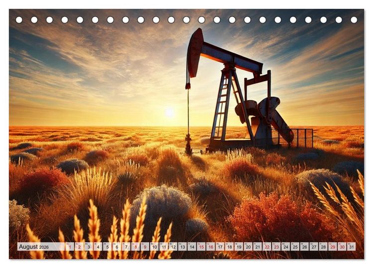Produktbild: USA &ndash; von Yellowstone bis Texas - Cowboys, Pr&auml;rie und Bisons (Tischkalender 2026 DIN A5 quer), CALVENDO Monatskalender