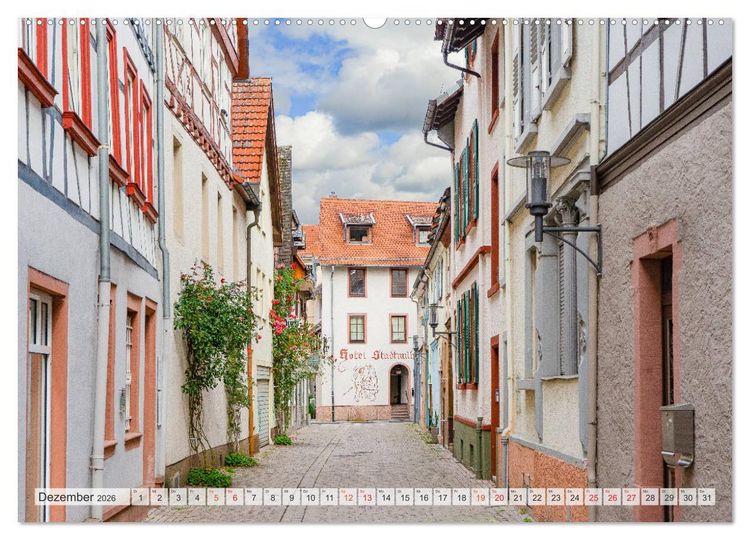 Produktbild: Bensheim Impressionen (Wandkalender 2026 DIN A2 quer), CALVENDO Monatskalender