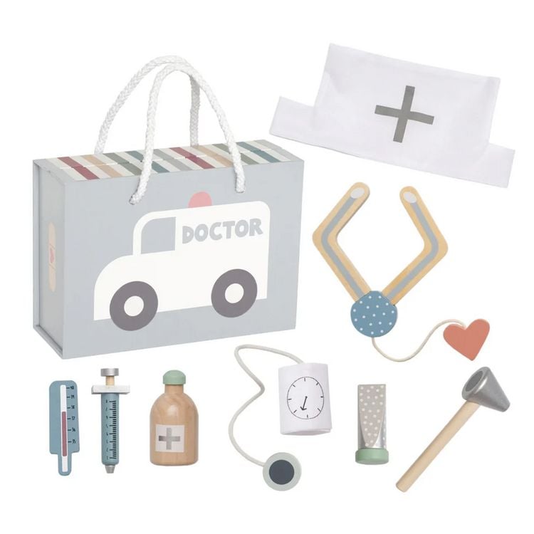 Produktbild: Spielset Arztkoffer / Silber