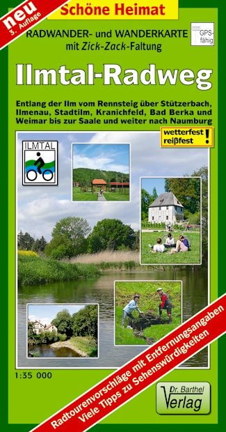 Produktbild: Ilmtal-Radwanderweg 1 : 35 000