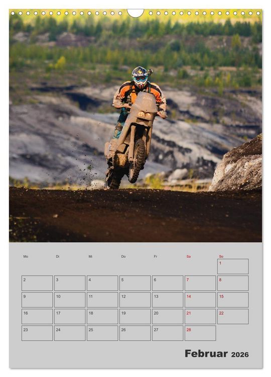 Produktbild: RALLYE RAID - Saison Planer (Wandkalender 2026 DIN A3 hoch), CALVENDO Monatskalender
