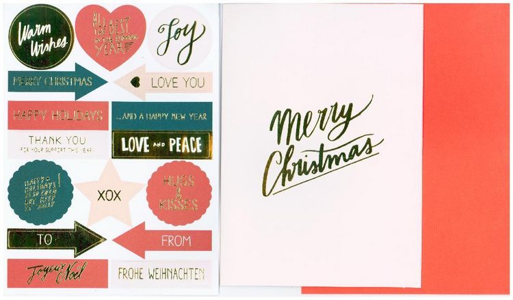 Produktbild: DIY Card, Jolly Christmas, Merry Christmas