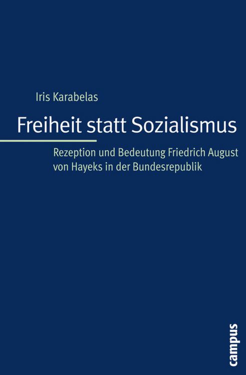 Produktbild: Freiheit statt Sozialismus