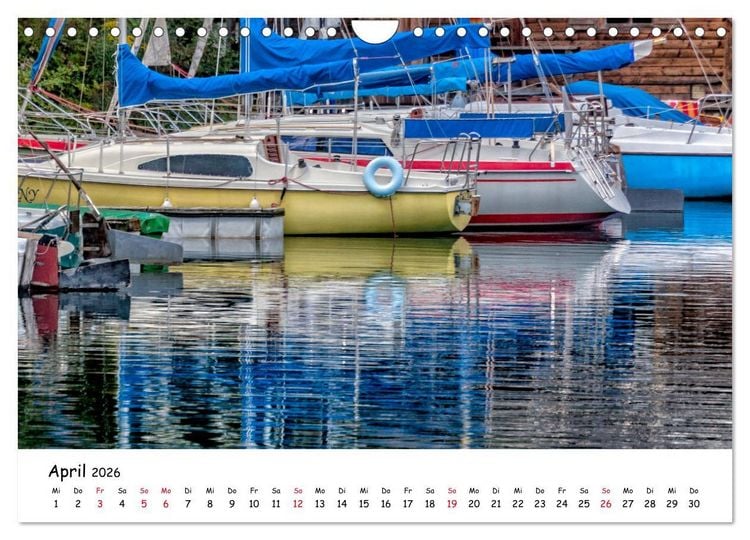 Produktbild: Wanderbarer Wei&szlig;ensee (Wandkalender 2026 DIN A4 quer), CALVENDO Monatskalender