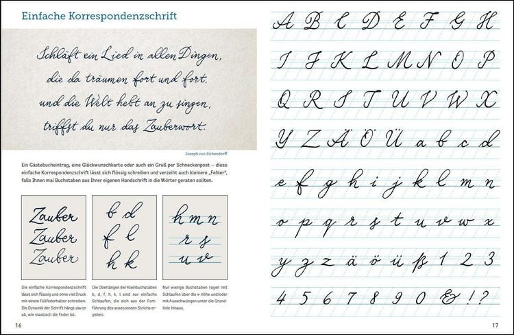 Produktbild: Kalligrafie und Lettering. Sch&ouml;n schreiben mit Feder, Stift und Pinsel.