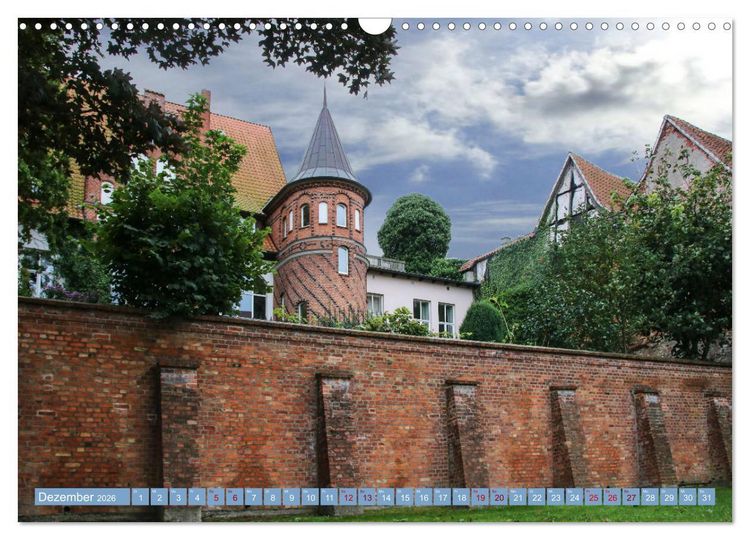 Produktbild: Stralsund und die Boddenlandschaft (Wandkalender 2026 DIN A3 quer), CALVENDO Monatskalender