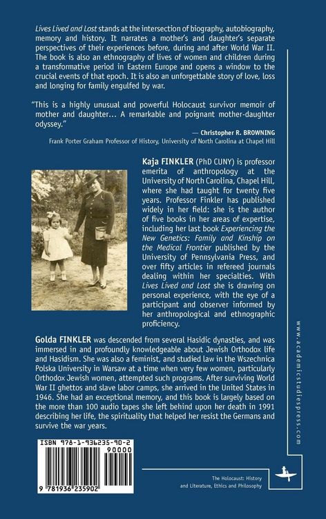 Produktbild: Lives Lived and Lost