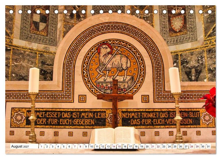 Produktbild: Evangelisch in Jerusalem (Tischkalender 2027 DIN A5 quer), CALVENDO Monatskalender