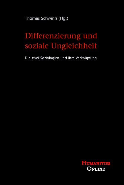 Produktbild: Differenzierung und soziale Ungleichheit