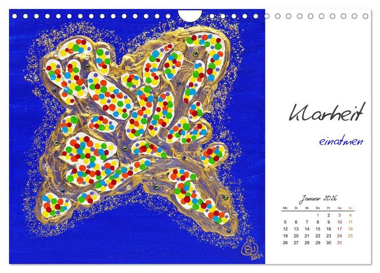Produktbild: SeelenFreudeBilder - Strahlende Impulse zum Loslassen und Tr&auml;umen (Wandkalender 2026 DIN A4 quer), CALVENDO Monatskalender