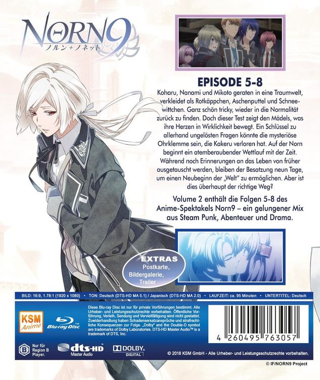Produktbild: Norn9 - Volume 2: Episode 05-08