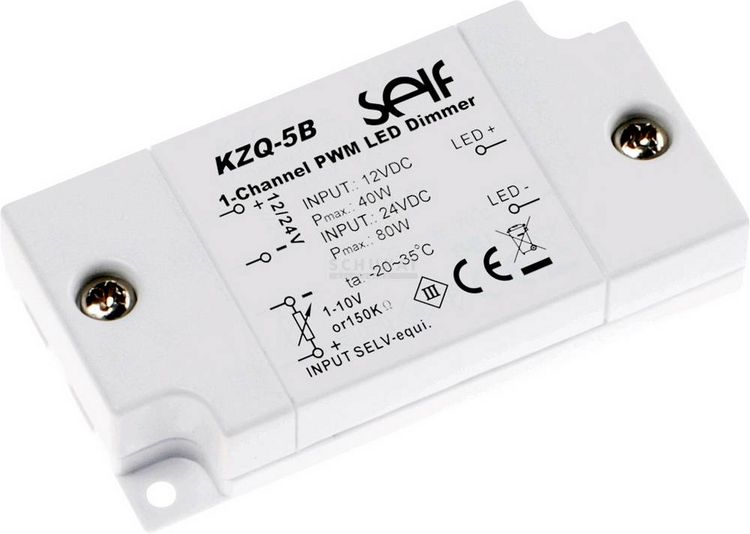 Produktbild: Self Electronics KZQ-5B LED-Treiber Konstantspannung 80W 0 - 3.33A 12 - 24 V/DC 1St.