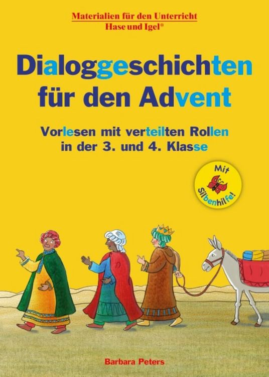 Produktbild: Dialoggeschichten f&uuml;r den Advent / Silbenhilfe