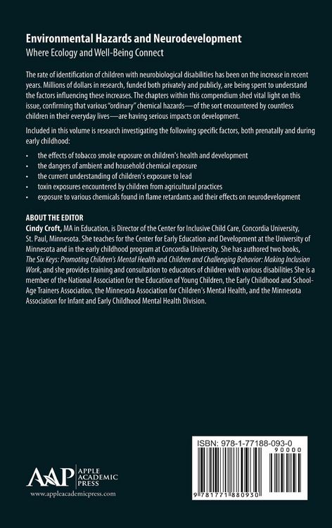 Produktbild: Environmental Hazards and Neurodevelopment