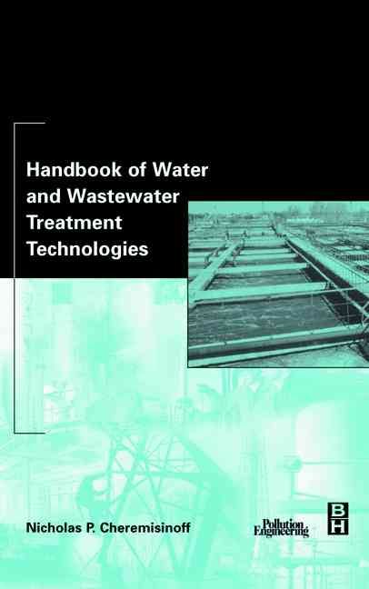 Produktbild: Handbook of Water and Wastewater Treatment Technologies