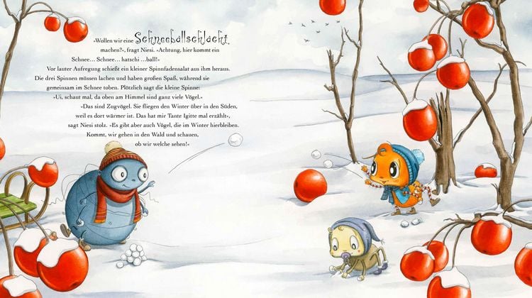 Produktbild: Die kleine Spinne Widerlich - Wundervolle Winterzeit - Sonderausgabe zu Weihnachten mit leckeren Rezepten und tollen Bastelideen