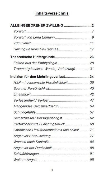 Produktbild: Alleingeborener Zwilling?