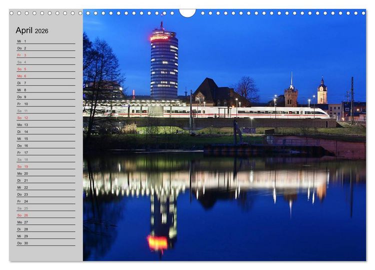 Produktbild: Jena in Th&uuml;ringen (Wandkalender 2026 DIN A3 quer), CALVENDO Monatskalender