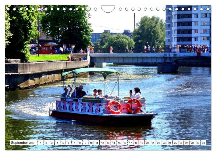 Produktbild: K&Ouml;NIGSBERG HEUTE - Bilder aus Kaliningrad (Wandkalender 2026 DIN A4 quer), CALVENDO Monatskalender