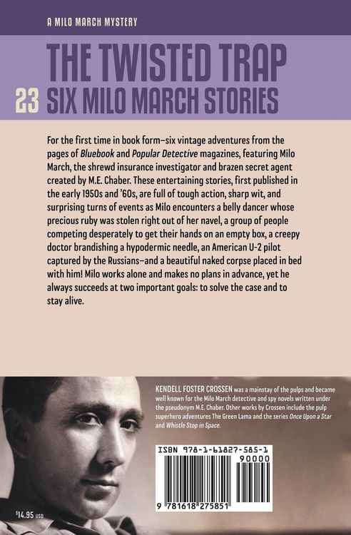 Produktbild: Milo March #23: The Twisted Trap: Six Milo March Stories